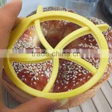 Bread Rolls Cookie Mold Fan Shaped Pastry Cutter Plastic Kitchen Dough Cookie Press Pastry Cake Biscuit Stamp Mould Baking Tool photo-5