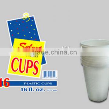 16oz plastic cups