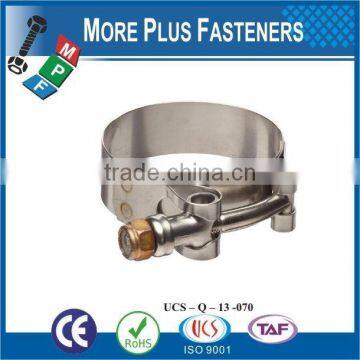 Made in Taiwan Stainless Steel German Type Hose Clamp Types of Hose Clamps T Bolt Hose Clamp photo-6