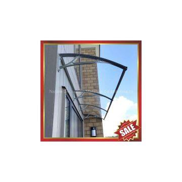 pc awning,canopy with aluminium bracket