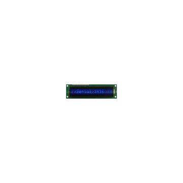 STN Yellow.16x1 Character Lcd Module, Cob, Led Backlight