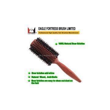 100% Natural Boar Bristle Wooden Brush