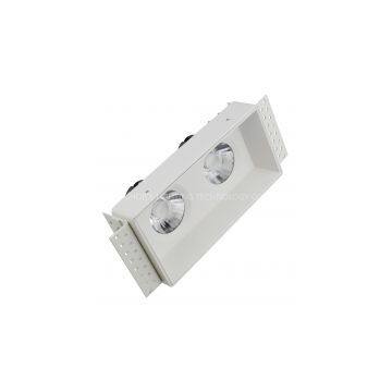 New High Lumen, High CRI COB Integrated Grille Light 2*15W