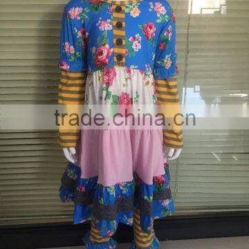 Hottest Baby Clothing Sets Mustard Pie Remake Children Boutique Outfit