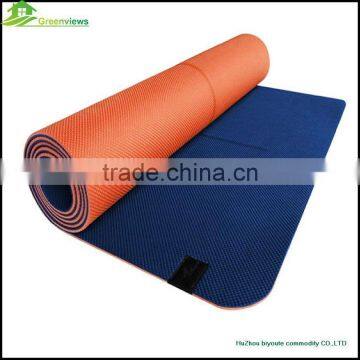 TPE closed cell yoga mat softextile yoga mat eco-friendly & reversible foam yoga mat