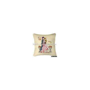 Cross Stitch Pillow -- Kz073 Cross Stitch Artwork,hand Embroidery