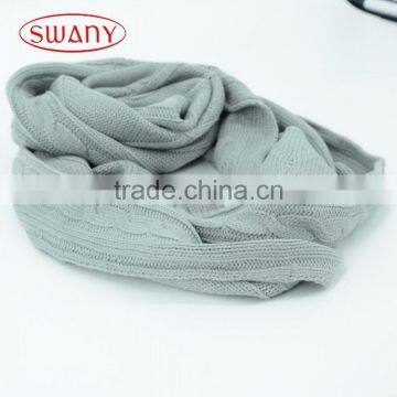 Factory made reasonable price loop knitted scarves