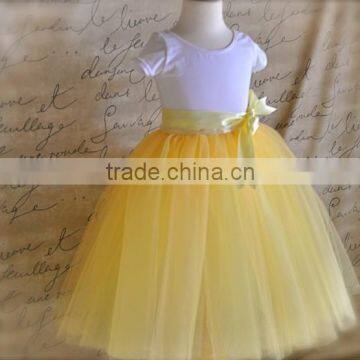 Womens American Apparel Lolita Petticoat Saias Femininas 2017 7 Layers 65cm Maxi Long Tulle Skirt Fashion yellowTUTU Skirts