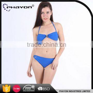 OEM & ODM Plain Sailing Bandeau Bikini Top