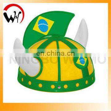 Brazil world cup cap fashion pvc hat