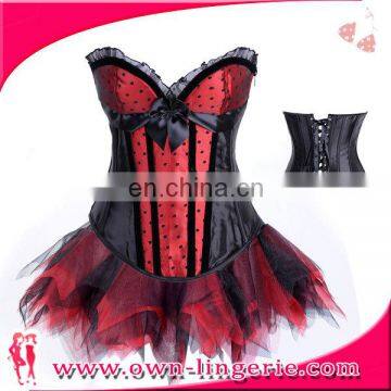 Elegant Sexy Woman Corset See Through Prom Dress