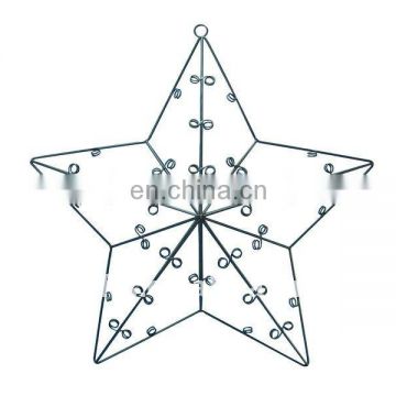 Christmas Star Design iron Business Name Card Holder