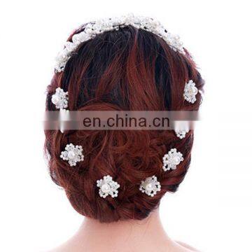 Bride Headdress Pearl Comb Wedding Jewelry Accessories