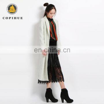 Golden Supplier Long Winter Women Fancy Coat