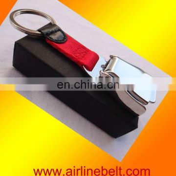 advertising airline fancy metal keyring