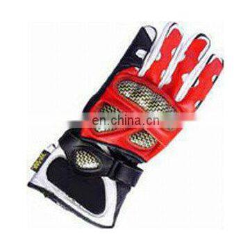 (Supper Deal) SH-765 New Style Genuine Leather Motor Bike Gloves,Sheepskin Leather Gloves,Racing Gloves