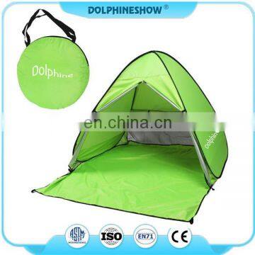 Lightweight Portable Automatic Instant Pop Up Beach Shade Sun Shelter Beach cabana Tent For 2-3 person Green Color