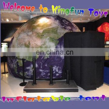 Printing cover inflatable planetarium dome tent for education