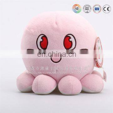 SA8000 Certified PP Cotton Emoji Pillow Octopus Animal Plush Toys photo-3
