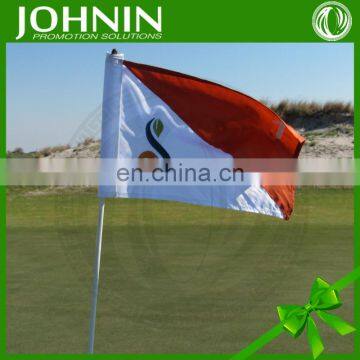 fast directly factory sale promotional customize nylon golf hole flag