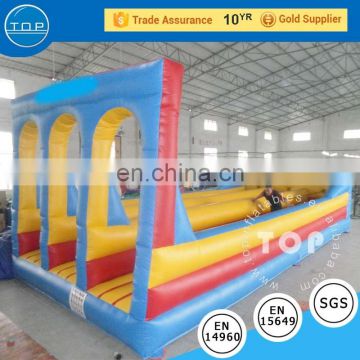 TOP quality games inflatable interactive bungee run jumper for adults