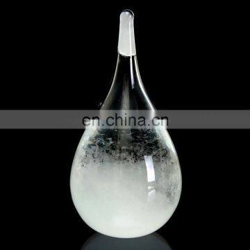 Creative Desktop Droplet Storm Glass Water Drop Weather Storm Forecast Predictor Monitors Bottle Barometer Ornaments Crafts Gift photo-3