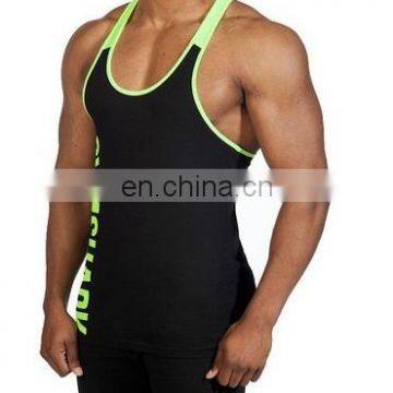 Stringer / gym Singlet - Custom T & Y Back Bodybuilding Singlet / Stri...