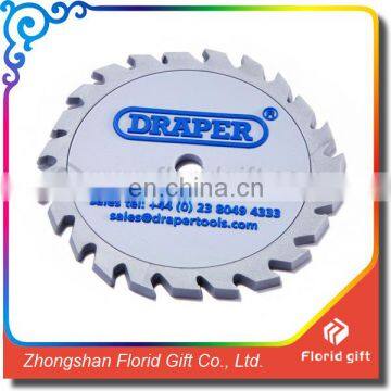 Cheap price cup silicone rubber pvc coaster with custom design