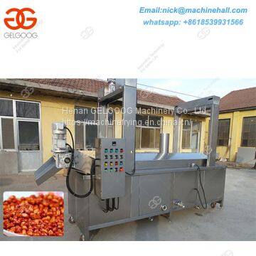 Industrial Continuous Fryer Machine/Automatic Continuous Fried Snacks French Machine For Sale photo-2