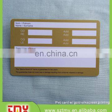 Foil Stamping Plastic Loyalty Membership Club Cards With QR Code photo-4