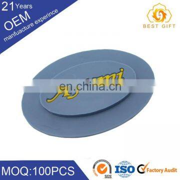 Custom Name Patch Bags Rubber Pvc Logo Badge photo-6