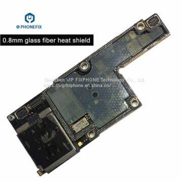 0.8mm Glass Fiber Panel Heat Sheild IPhone X PCB Motherboard Protector photo-2
