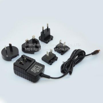 5V1.5A Replacement power adapter 100-240VAC Conversion plug adapter for LED Light strips,CCTV Camera