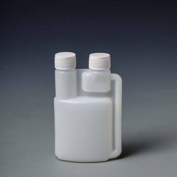 HDPE Plastic Dosing Double Neck Twin Neck Bottle photo-2