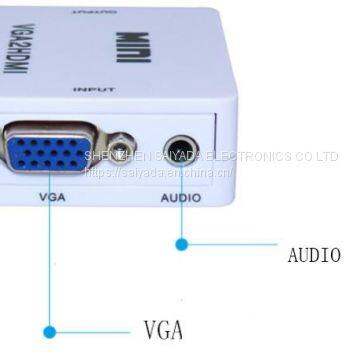 Cheap VGA 2 HDMI Converter Switch VGA to HDMI High Clear 1080P photo-3