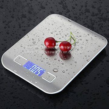 stainless steel digital cooking scale