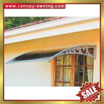 China House Door Window Diy pc Polycarbonate Awning Canopy Shelter Canopies Awnings Cover Sunvisor With Engineering Plastic Bracket for Sale photo-4
