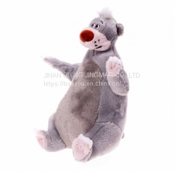 Sitting height 16cm Plush Cat Toy With Long Leg Lifelike Plush Toy