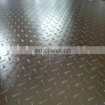 China Supplier A36 carbon tear drop diamond checker steel plate price 4.5mm x 1250mm coil