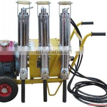 civil engineering construction demolition Concrete darda hydraulic rock splitter