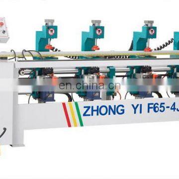 F65-4J CNC four-group multi head drilling machine for woodworking