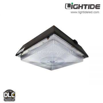 DLC Premium LED Grarge Lights 90W, Vandal-proof, 100-277vac, 120 LPW, 5yrs Warranty