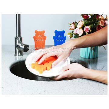 Multipurpose Kitchen Sponge Breathable Reticulated Silica Gel Sponge photo-5