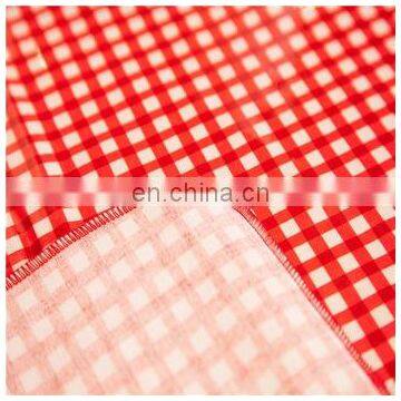 Hot Sale Woven Laminated Checked Table Cloth With PVC Film photo-4