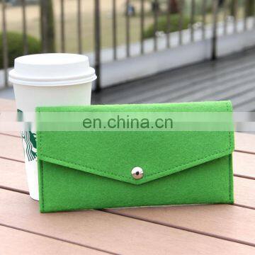 Portable Mobile Phone Pouch Felt Mobile Phone Case Made in China Felt Phone Pouch photo-6