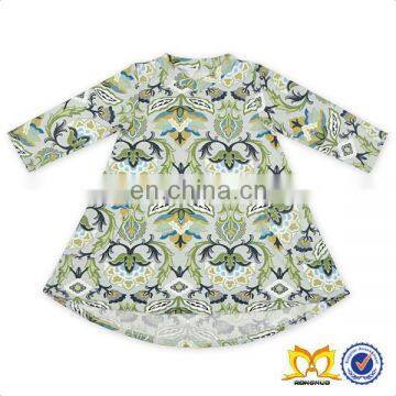 Cute Bunnie One Piece Dress Ready Made Kids Dress Children Frock Model photo-5