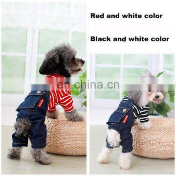 Wholesale Factory Manufacturer More Size Fashion Cotton Pet Clothes Pants Dog Jeans photo-2