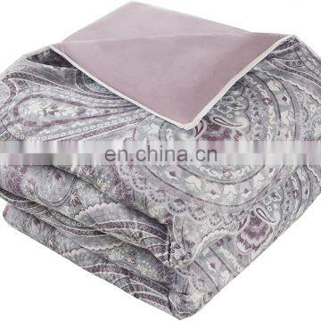 Kashmir 8 Piece Comforter Set Hypoallergenic Microfiber Lightweight All Season Paisley Print Bedding Set photo-4