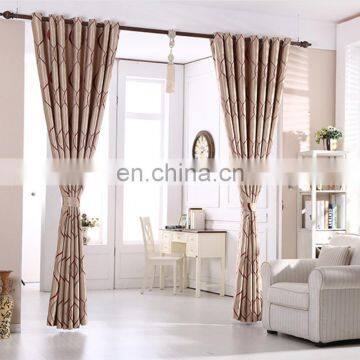 Wholesale Lace Printed Decorative Jacquard Flower Cortinas Fabric Black Out Bedroom Living Room High Shading Window Curtains photo-7