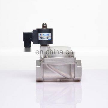 KLS Model PTFE Seal Stainless Steel Pilot Acting Steam Solenoid Valve photo-3